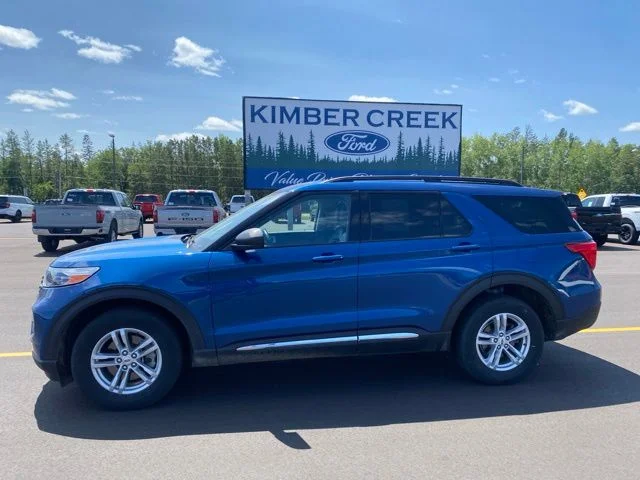 Used 2023 Ford Explorer XLT with VIN 1FMSK8DH0PGB35705 for sale in Pine River, Minnesota