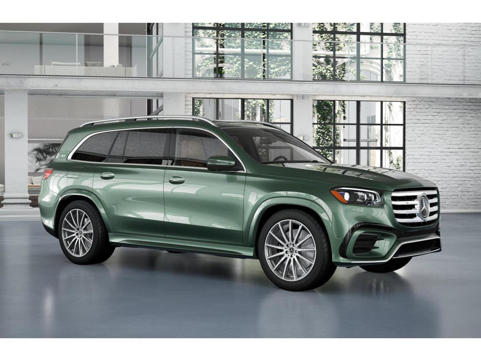 New 2026 MANUFAKTUR Ireland Mid Green Metallic Mercedes-Benz GLS 450 image 12