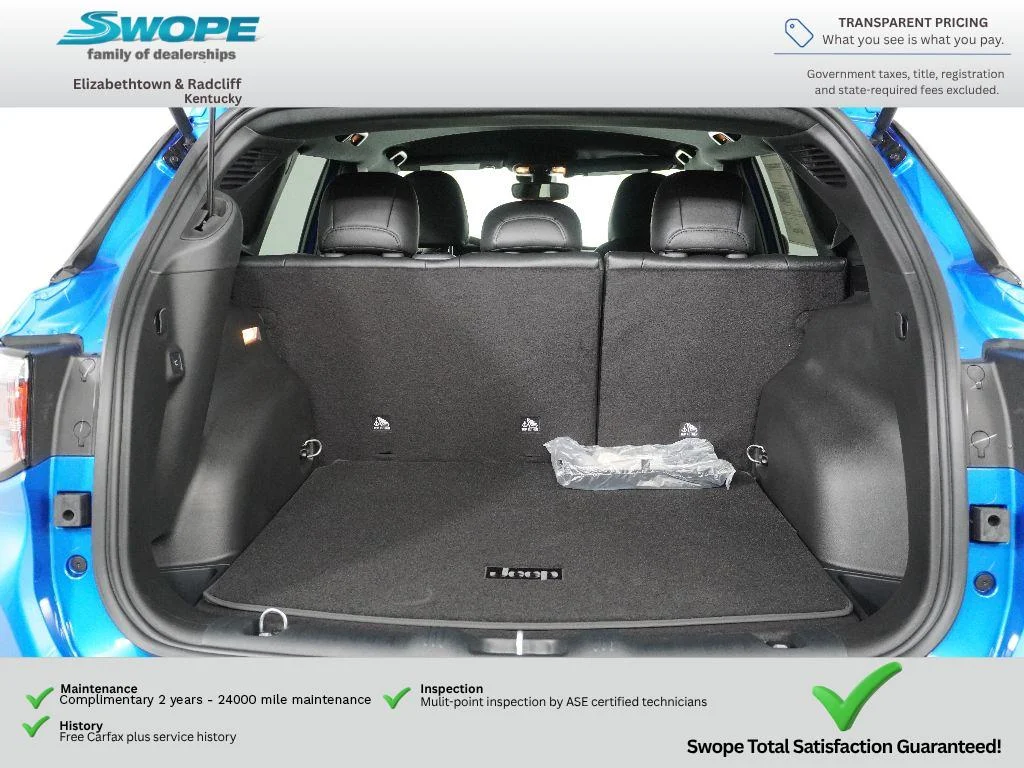 New 2026 Hydro Blue Pearl-Coat Exterior Paint Jeep Latitude Altitude image 26