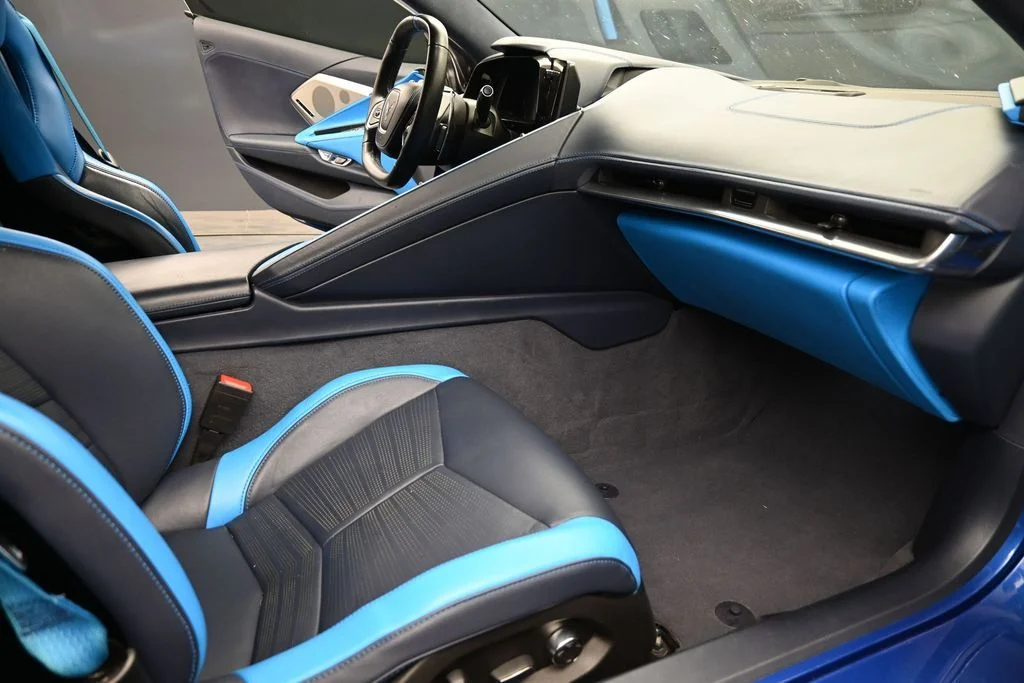 Used 2022 Blue Chevrolet Stingray image 30
