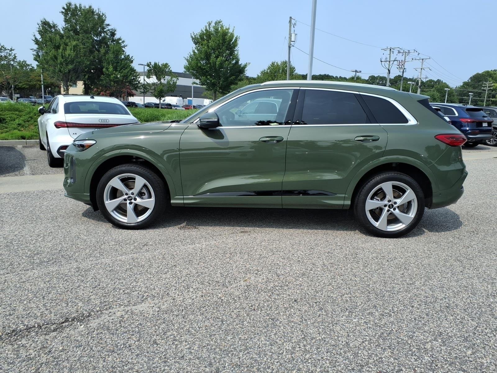 Certified Used 2025 District Green Metallic Audi Premium Plus image 8
