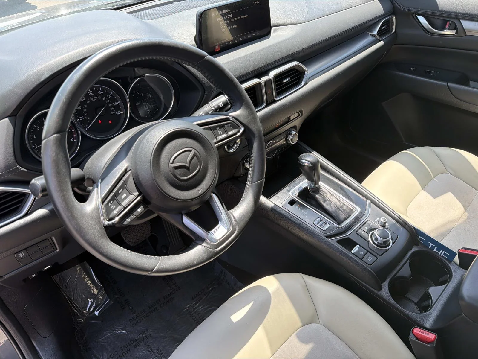 Used 2017 MACHINE GRAY ME Mazda TOURING FWD image 7