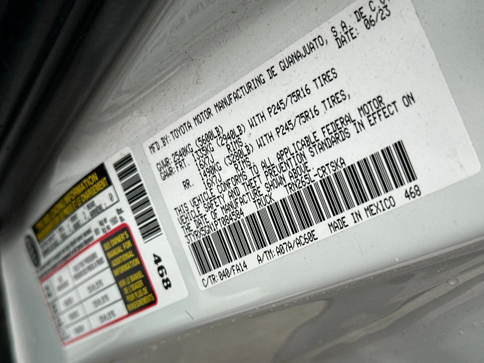 Used 2023 Ice Toyota SR image 26