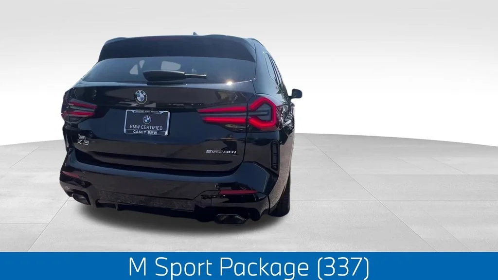 Certified Used 2024 Black BMW sDrive30i image 2