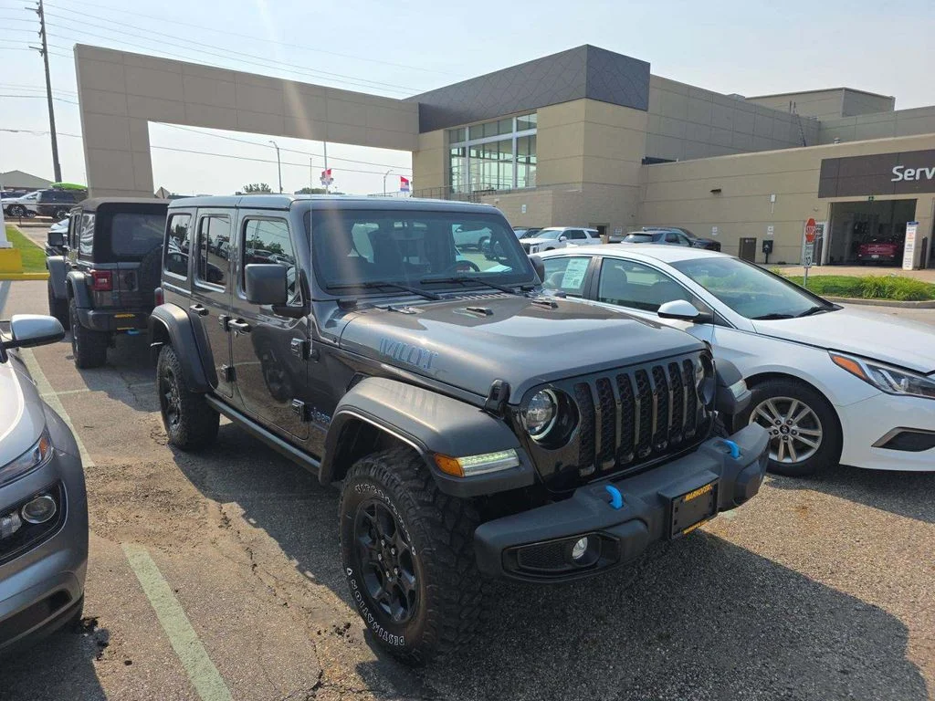 Used 2023 Gray Jeep Willys 4xe image 3