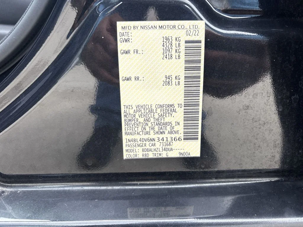 Used 2022 Storm Blue Metallic Nissan 2.5 SV image 28