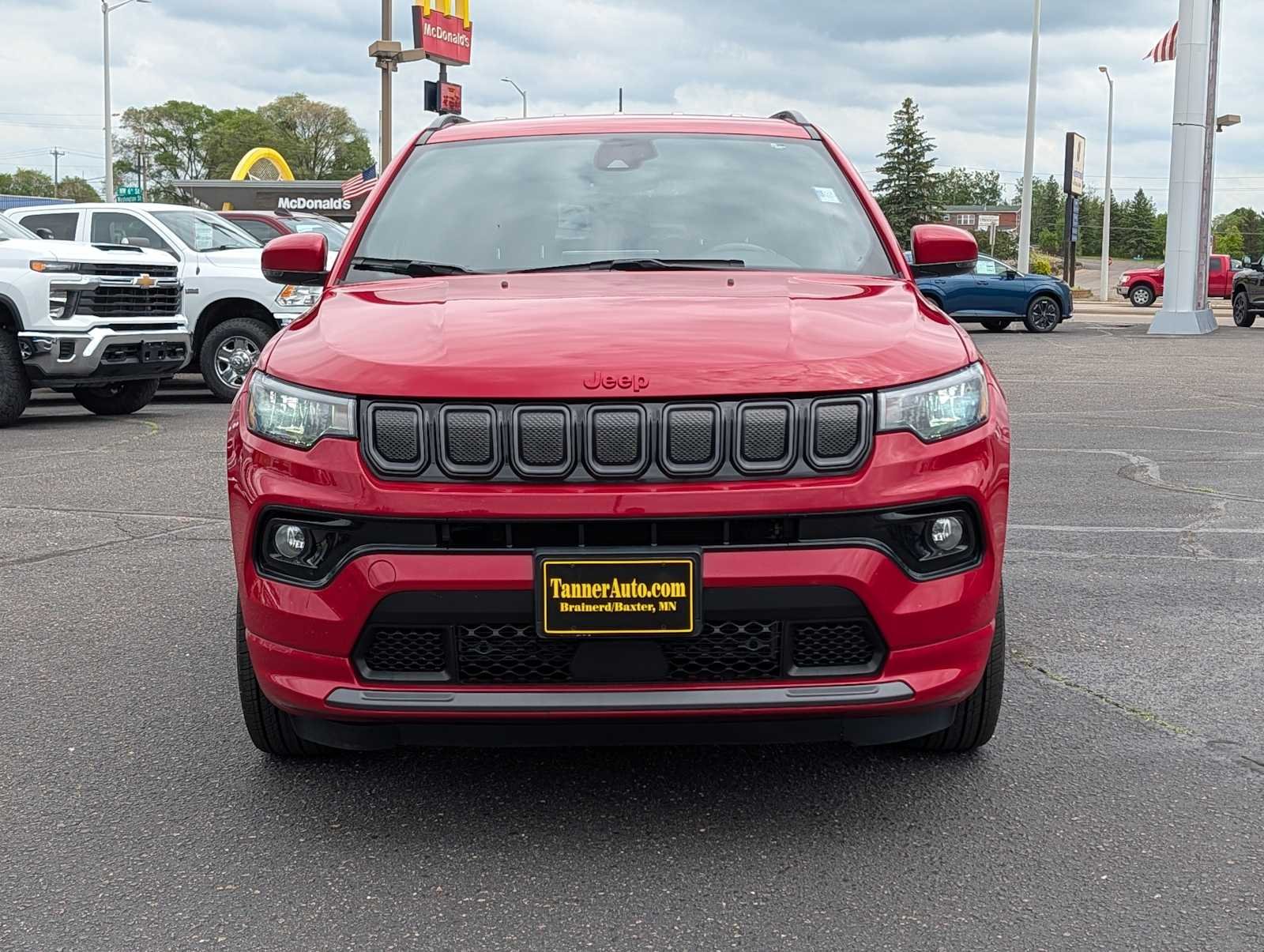 Used 2022 Jeep Compass (RED) Edition with VIN 3C4NJDCB1NT177707 for sale in Brainerd, Minnesota