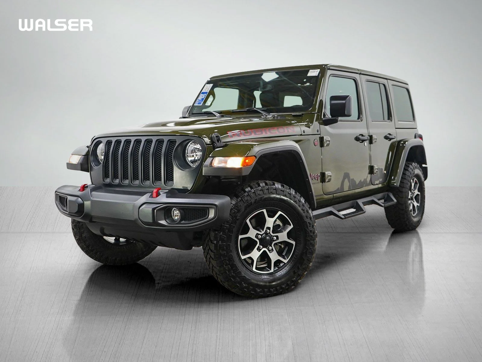 Used 2023 Sarge Green Clearcoat Jeep Rubicon image 1
