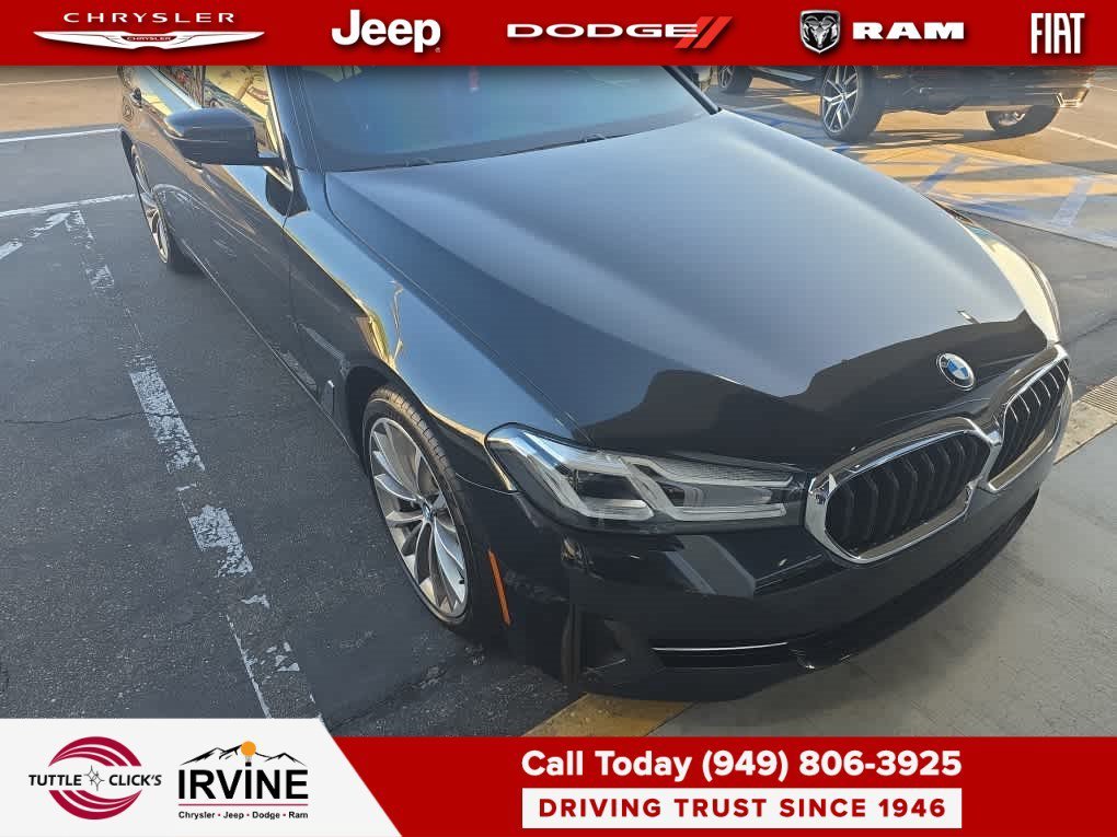 Used 2021 Black Sapphire Metallic BMW 530i image 6