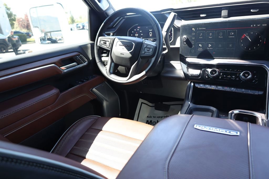 Used 2024 Summit White GMC Denali Ultimate image 22