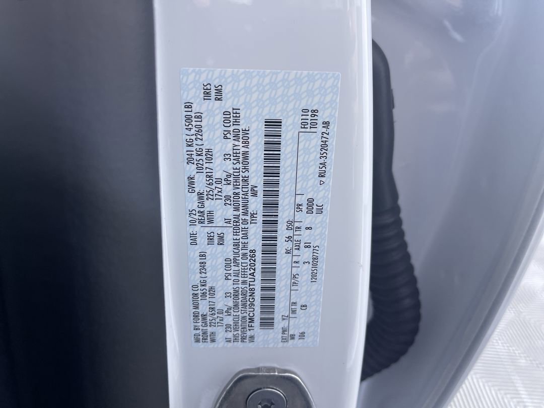 New 2026 Oxford White Ford Active image 12