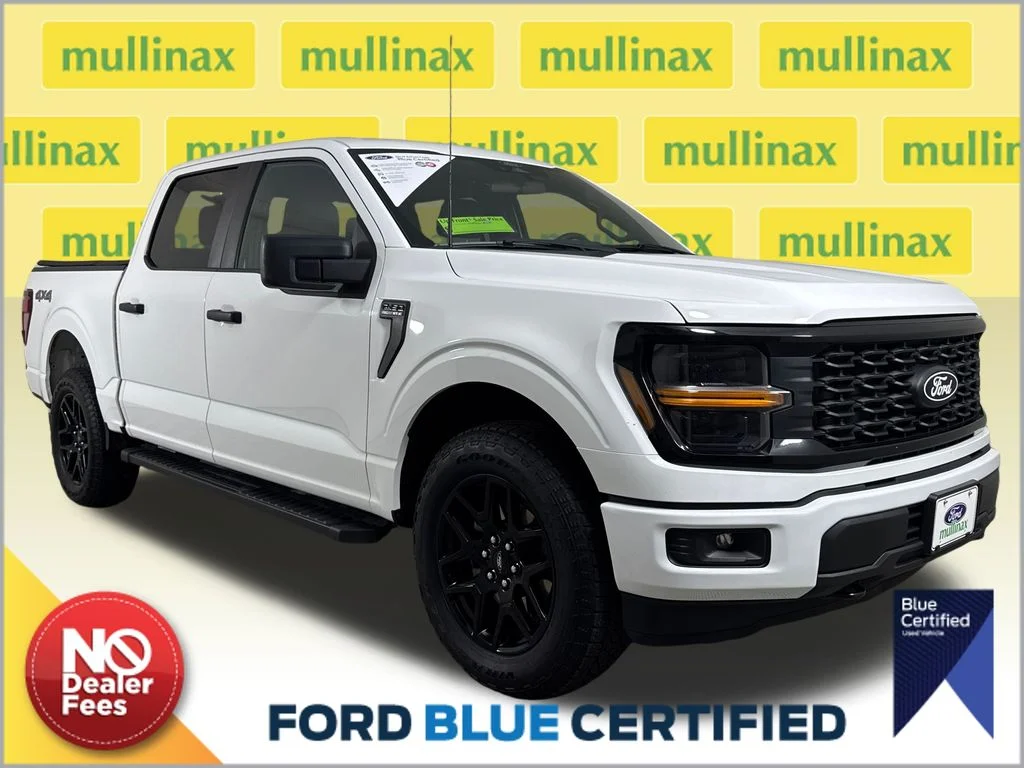 Certified Used 2024 White Ford STX image 1