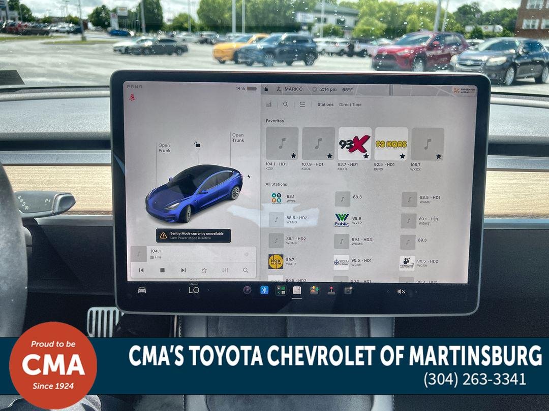 Used 2021 Deep Blue Metallic Tesla Long Range image 19