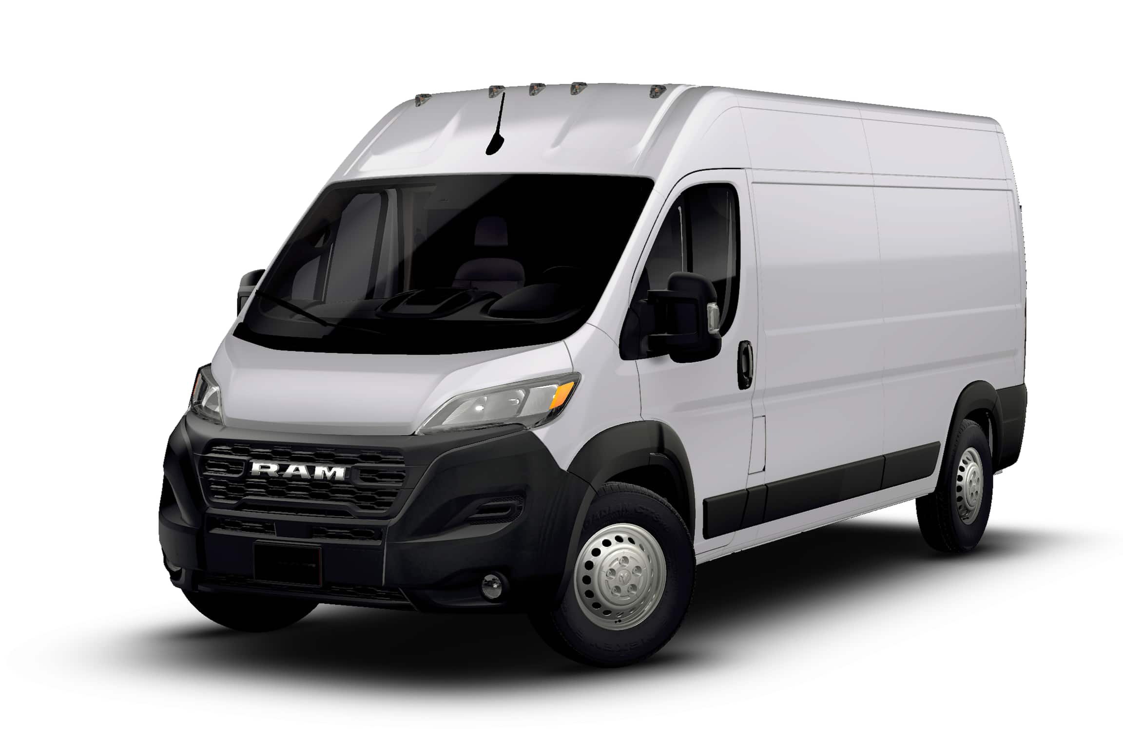 New 2026 Bright White Clear-Coat Exterior Paint RAM High Roof image 13