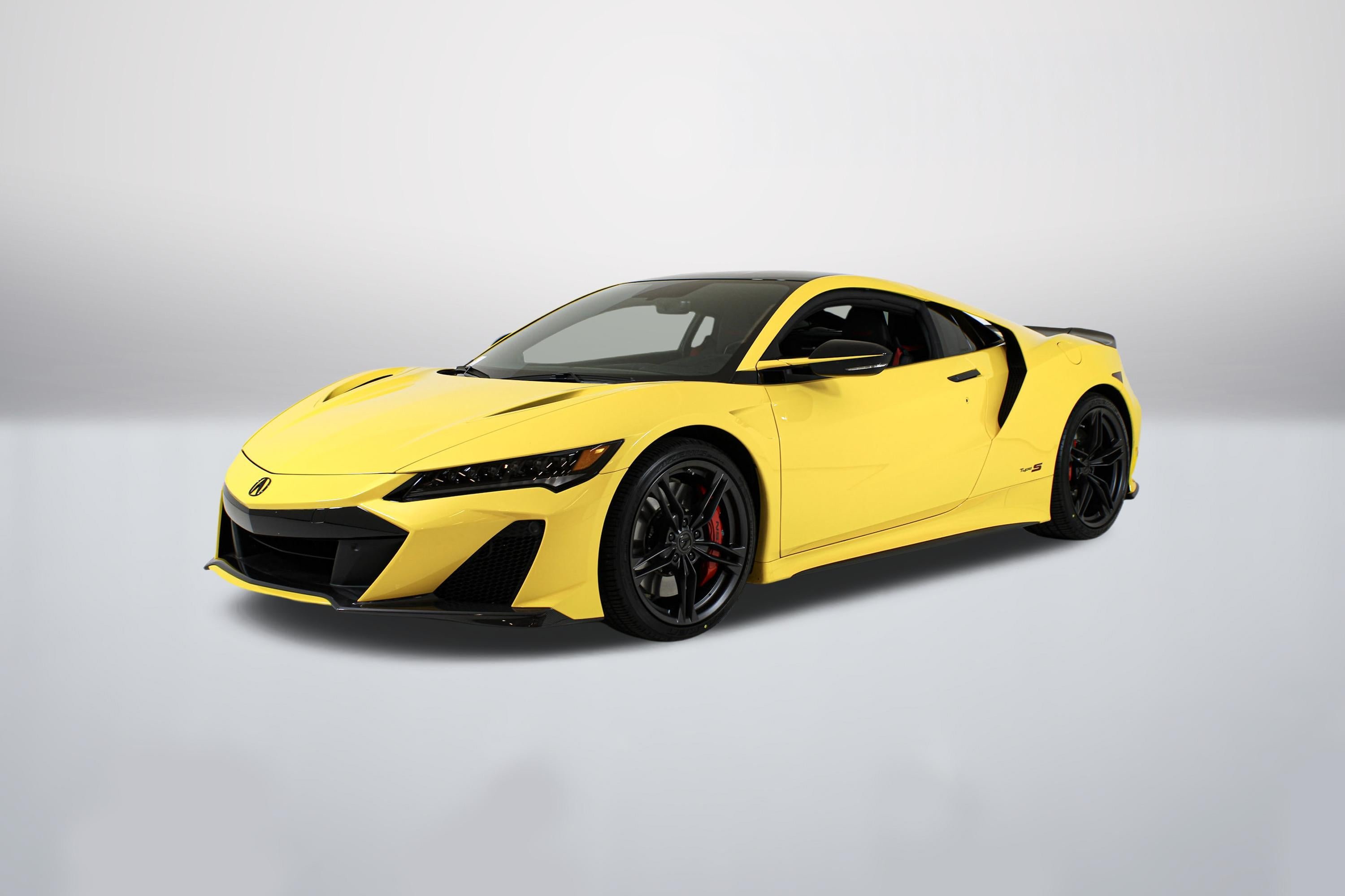 Used 2022 Yellow Acura Type S image 1