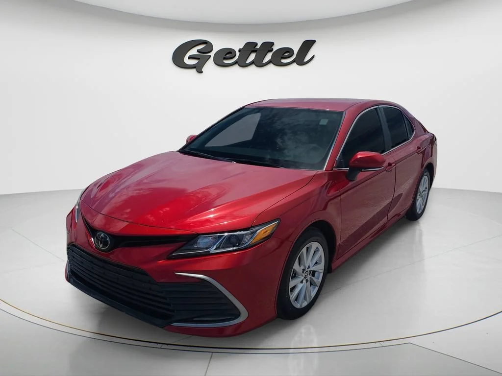 Used 2023 Red Toyota LE image 1