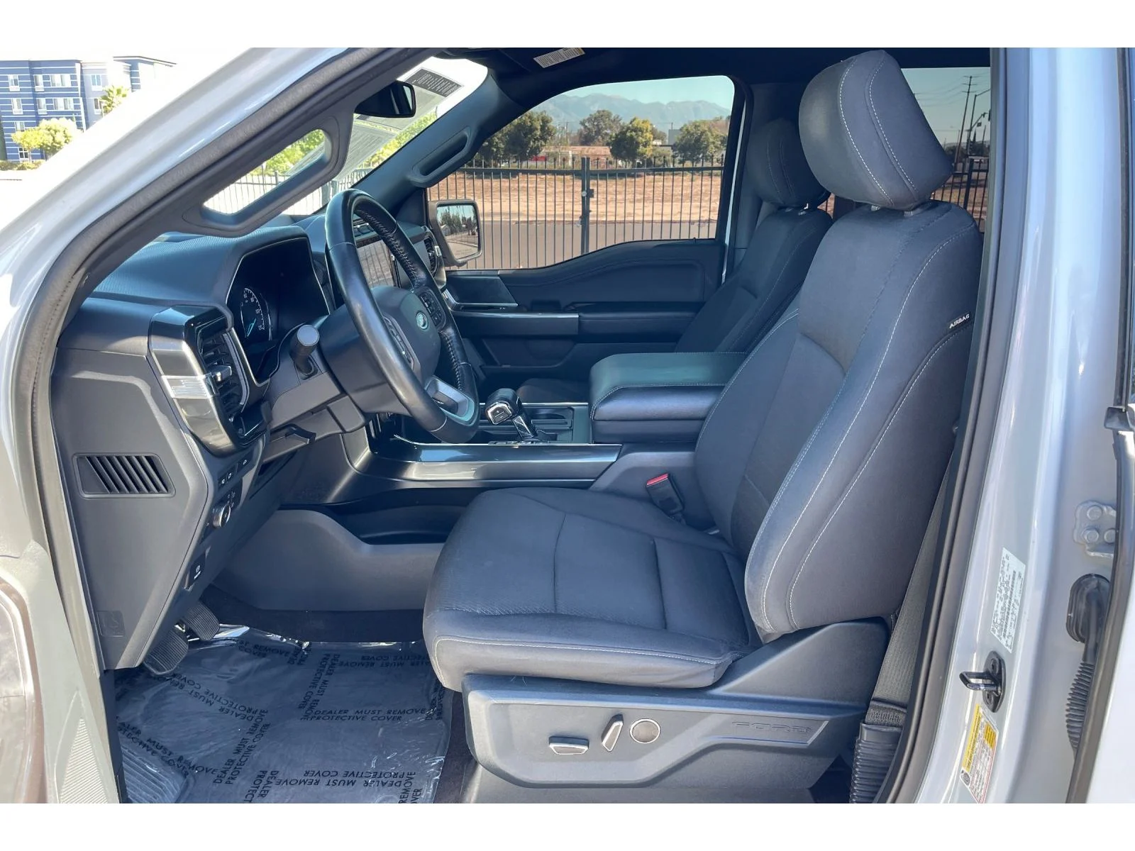Used 2021 Space White Metallic Ford XLT image 10