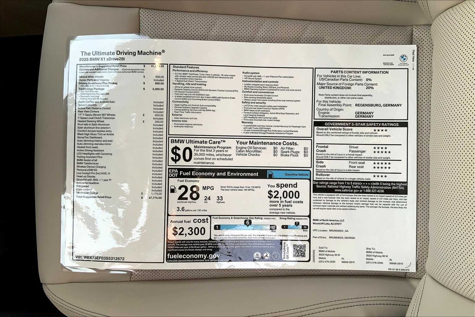 2025 BMW X1 XDrive28i - Photo 20