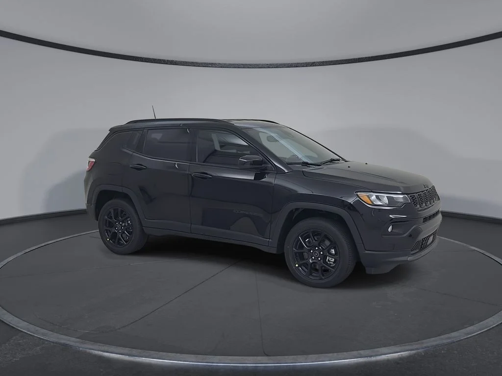 New 2026 Diamond Black Crystal Pearlcoat Jeep Latitude image 2