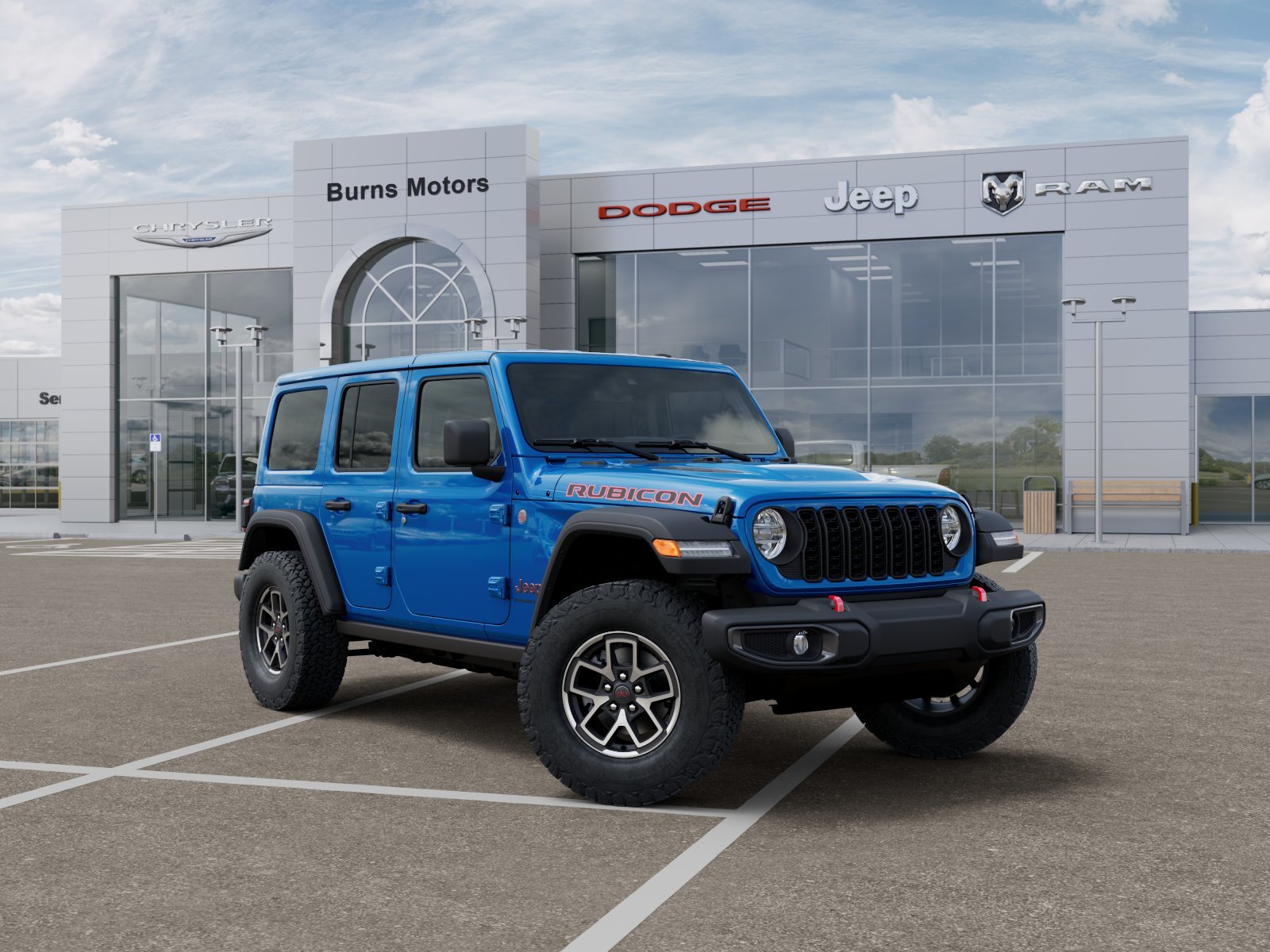 New 2026 Hydro Blue Pearlcoat Jeep Rubicon 4-Door image 31