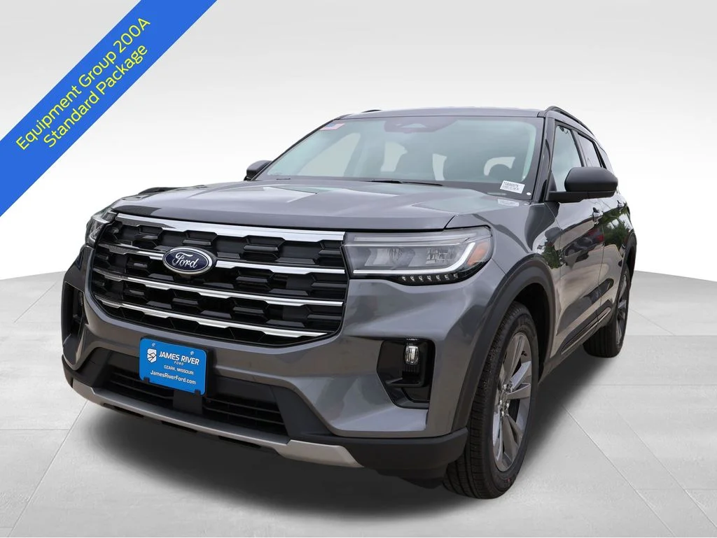 New 2026 Carbonized Gray Metallic Ford Active image 2
