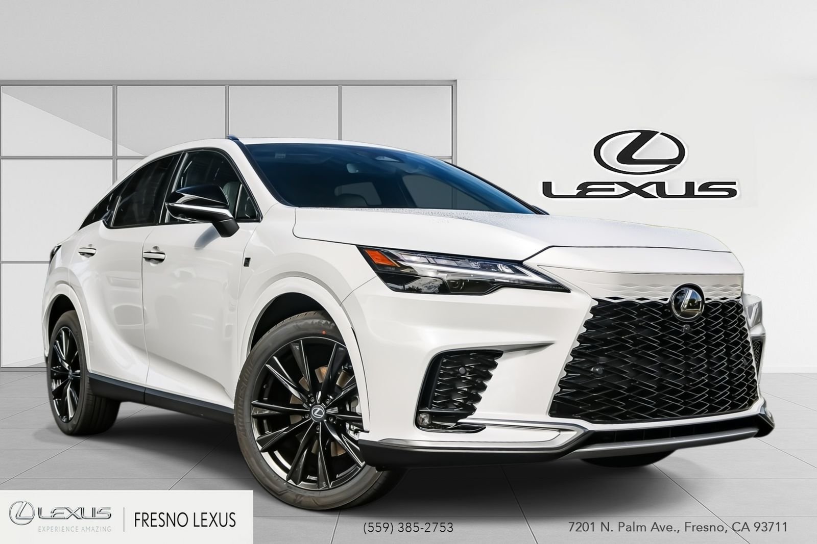 Ultra White 2026 Lexus RX Hybrid 350h F SPORT Design AWD SUV / Crossover All-Wheel Drive