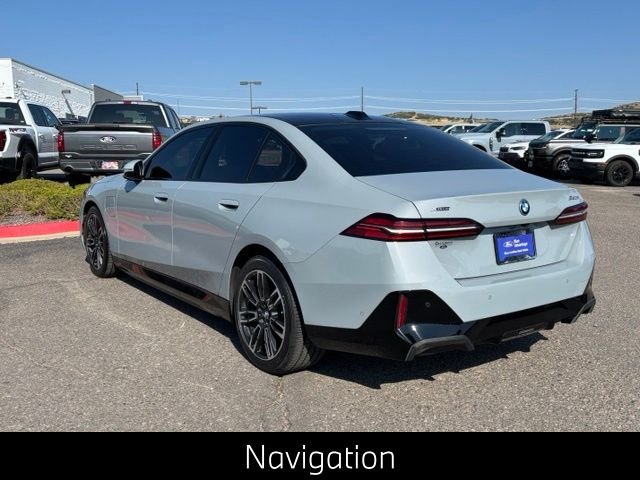 Certified Used 2026 Gray Metallic BMW 550e xDrive image 3