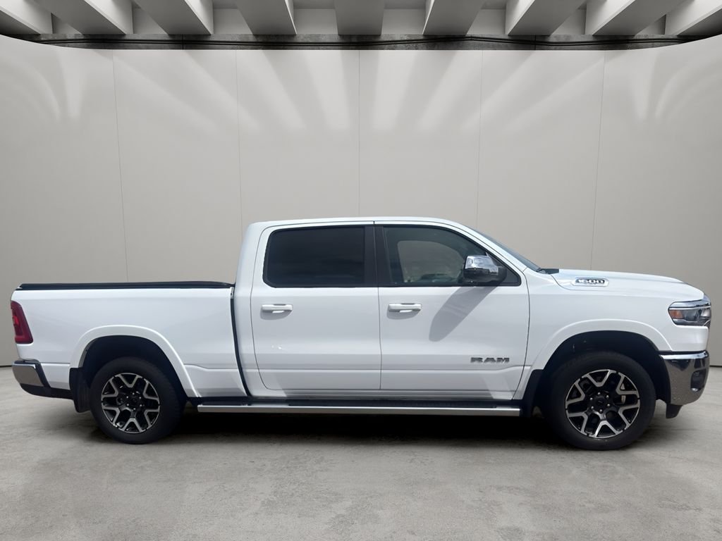 Used 2025 Bright White Clearcoat Ram Laramie image 6