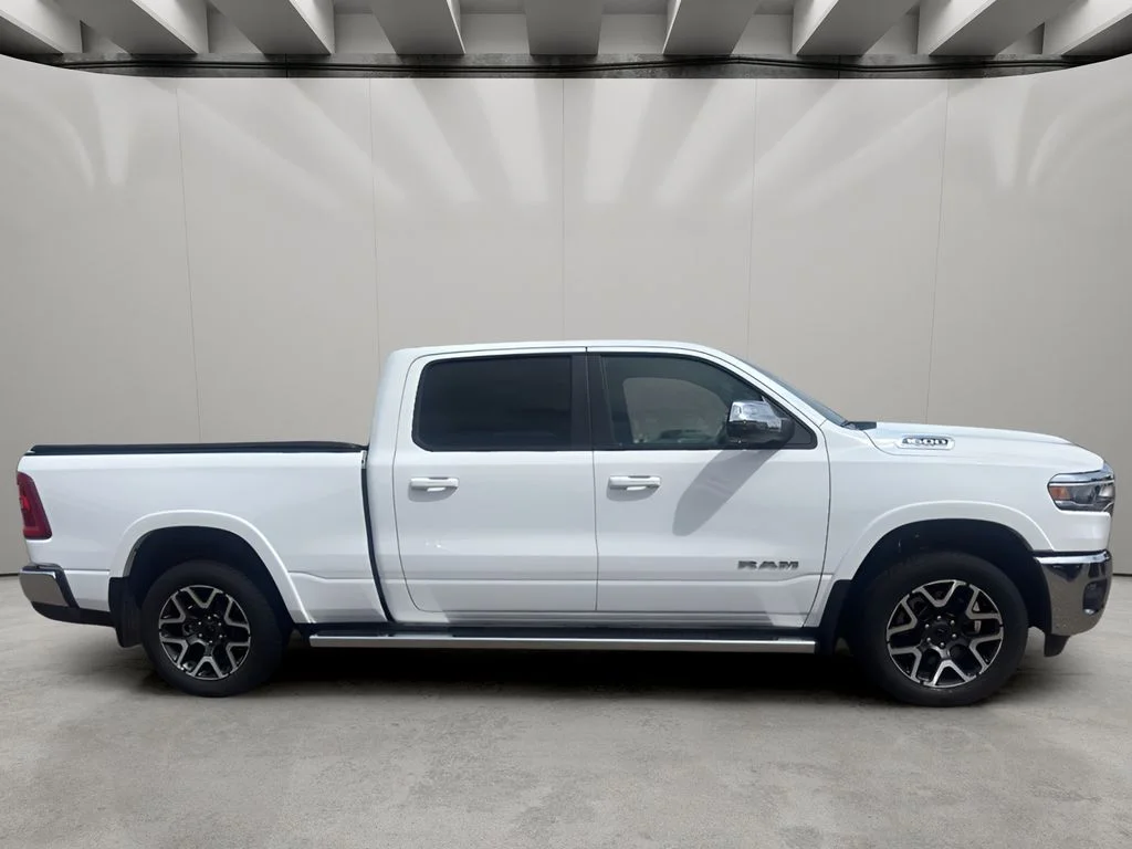 Used 2025 Bright White Clearcoat Ram Laramie image 6