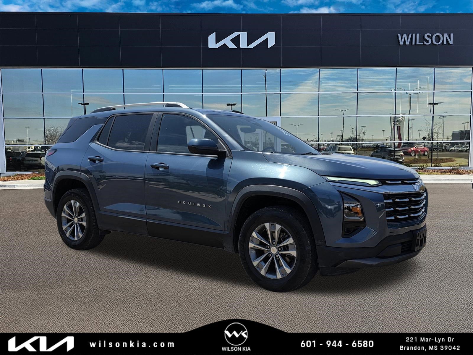 Used 2025 Lakeshore Blue Metallic Chevrolet AWD LT image 1
