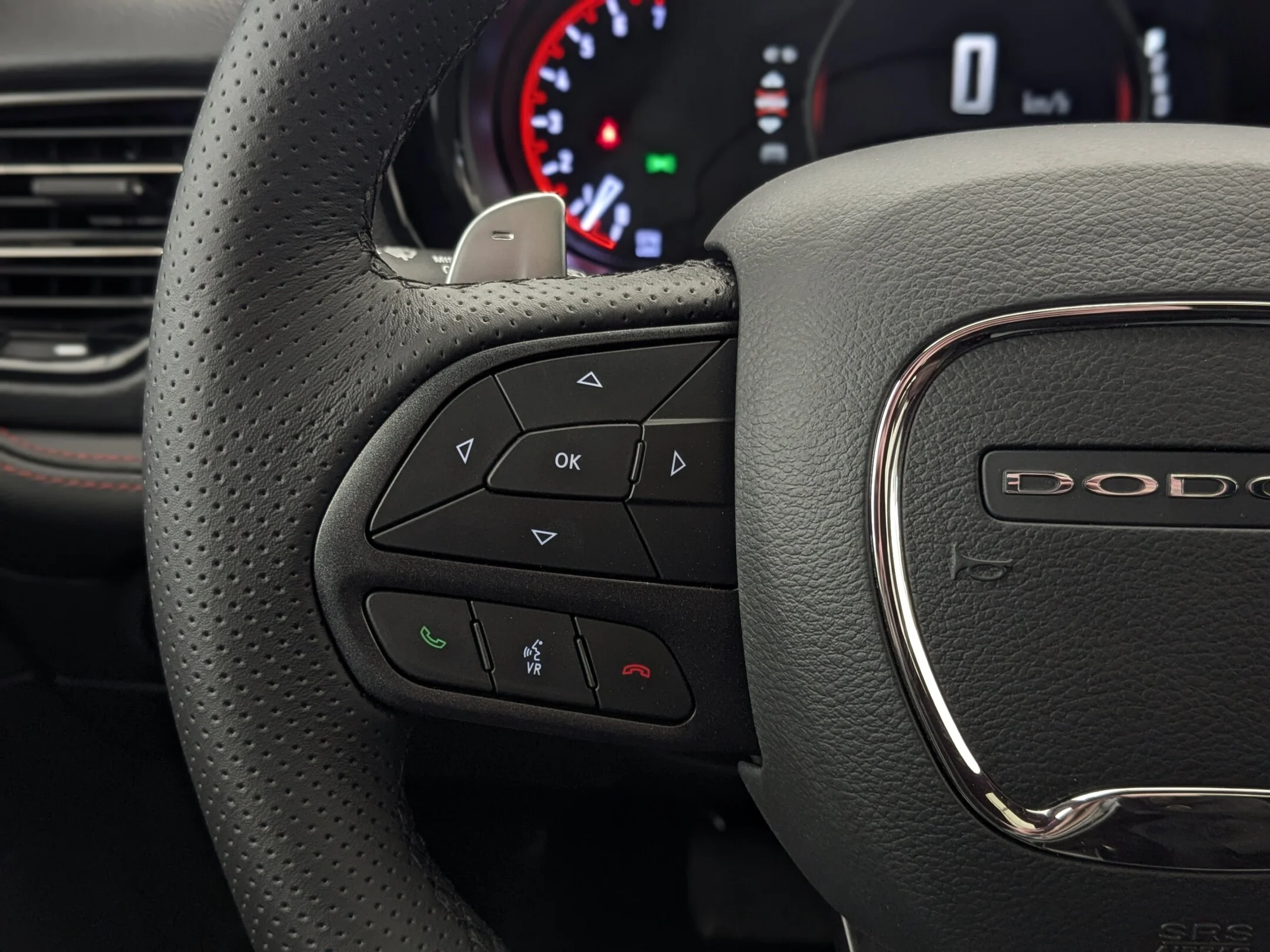 New 2026 Black Dodge GT Plus - - Pkg 2BH - 2nd Row Captain Chairs - Ventilated Seats - Wireless Charging & More! image 16