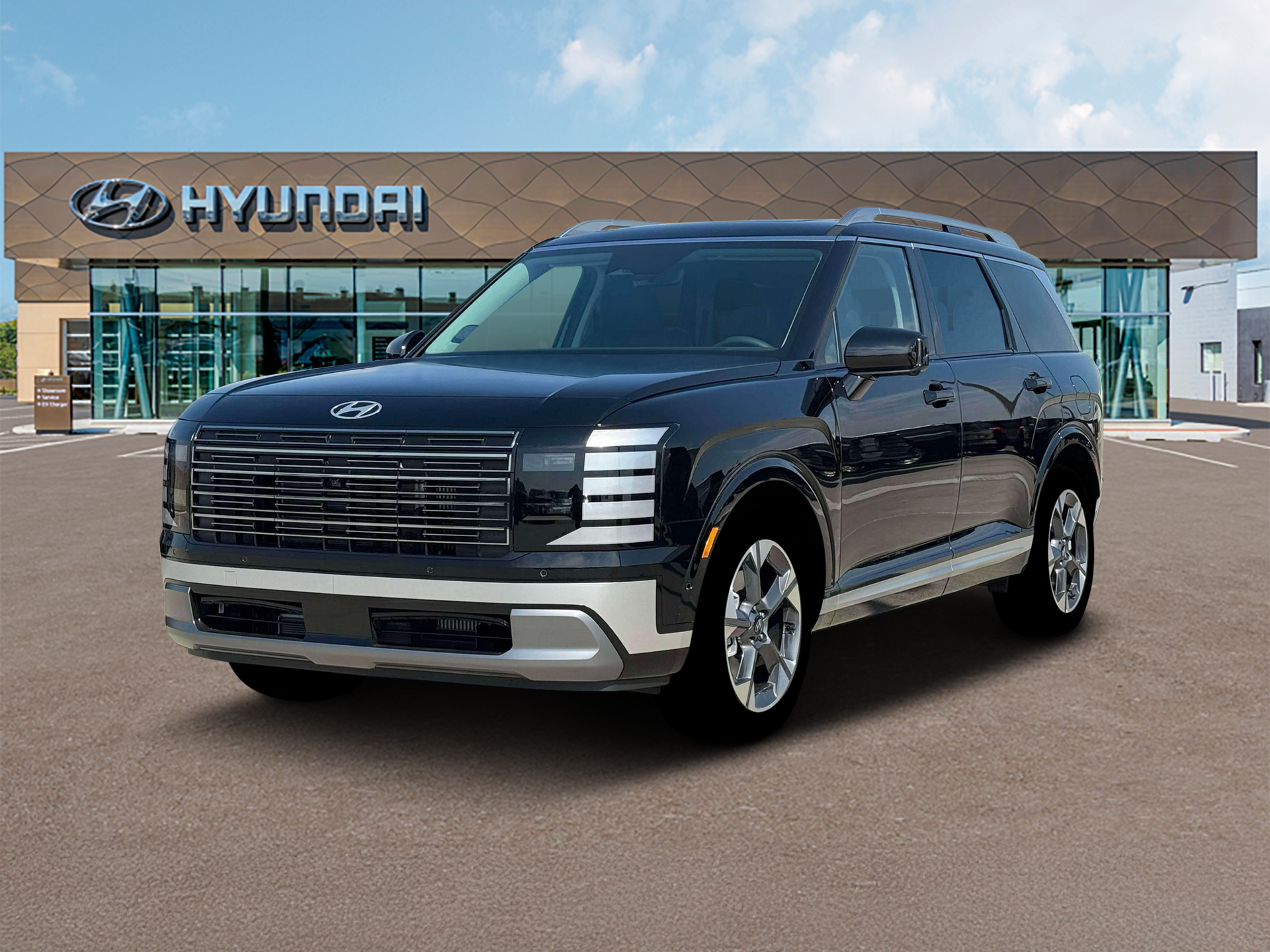 New 2026 Abyss Black Pearl Hyundai Limited image 1