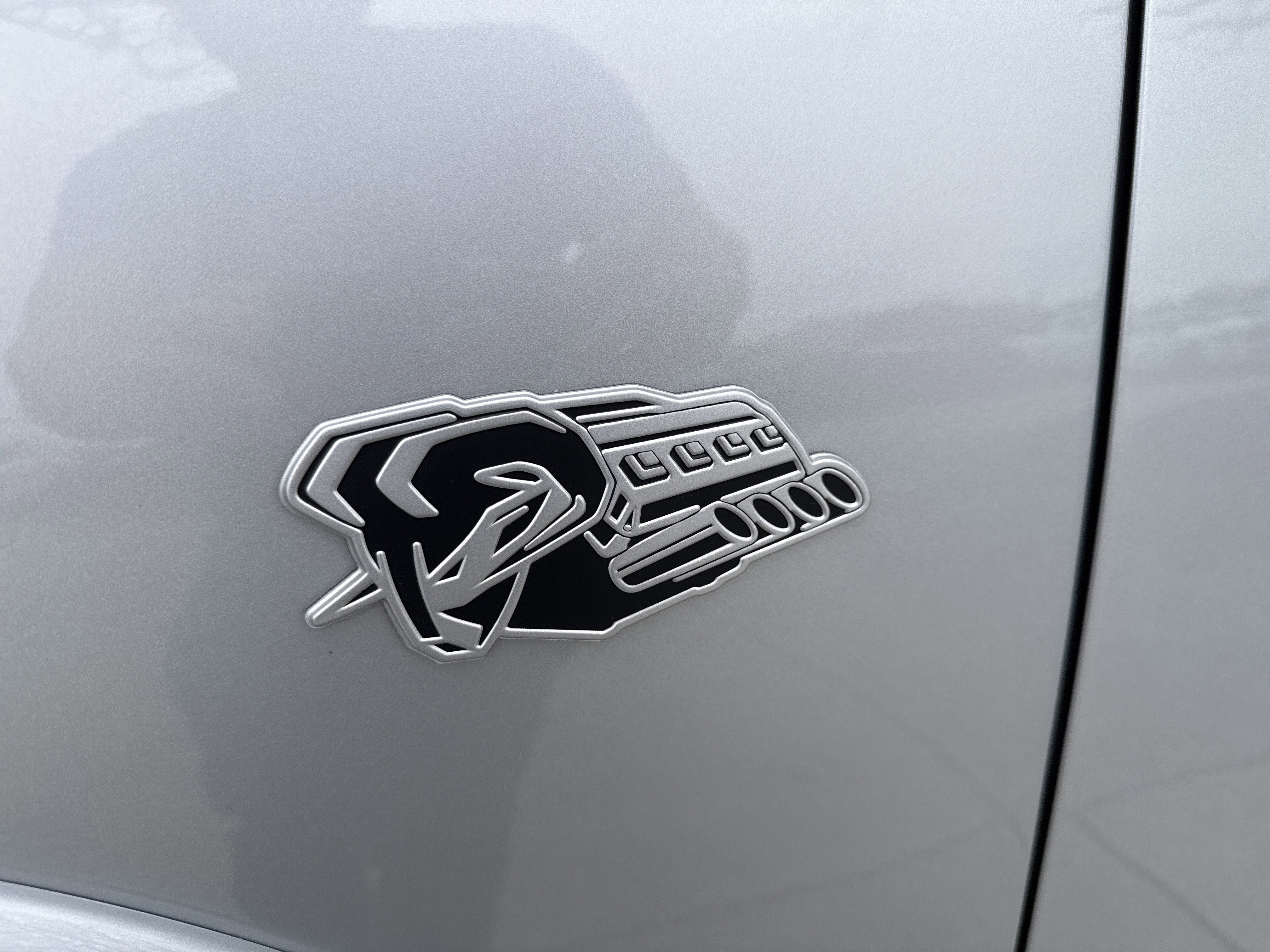 New 2026 Silver Zynith Exterior Paint RAM Laramie image 12