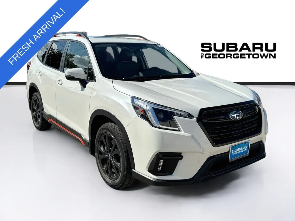 Certified Used 2023 White Subaru Sport image 1