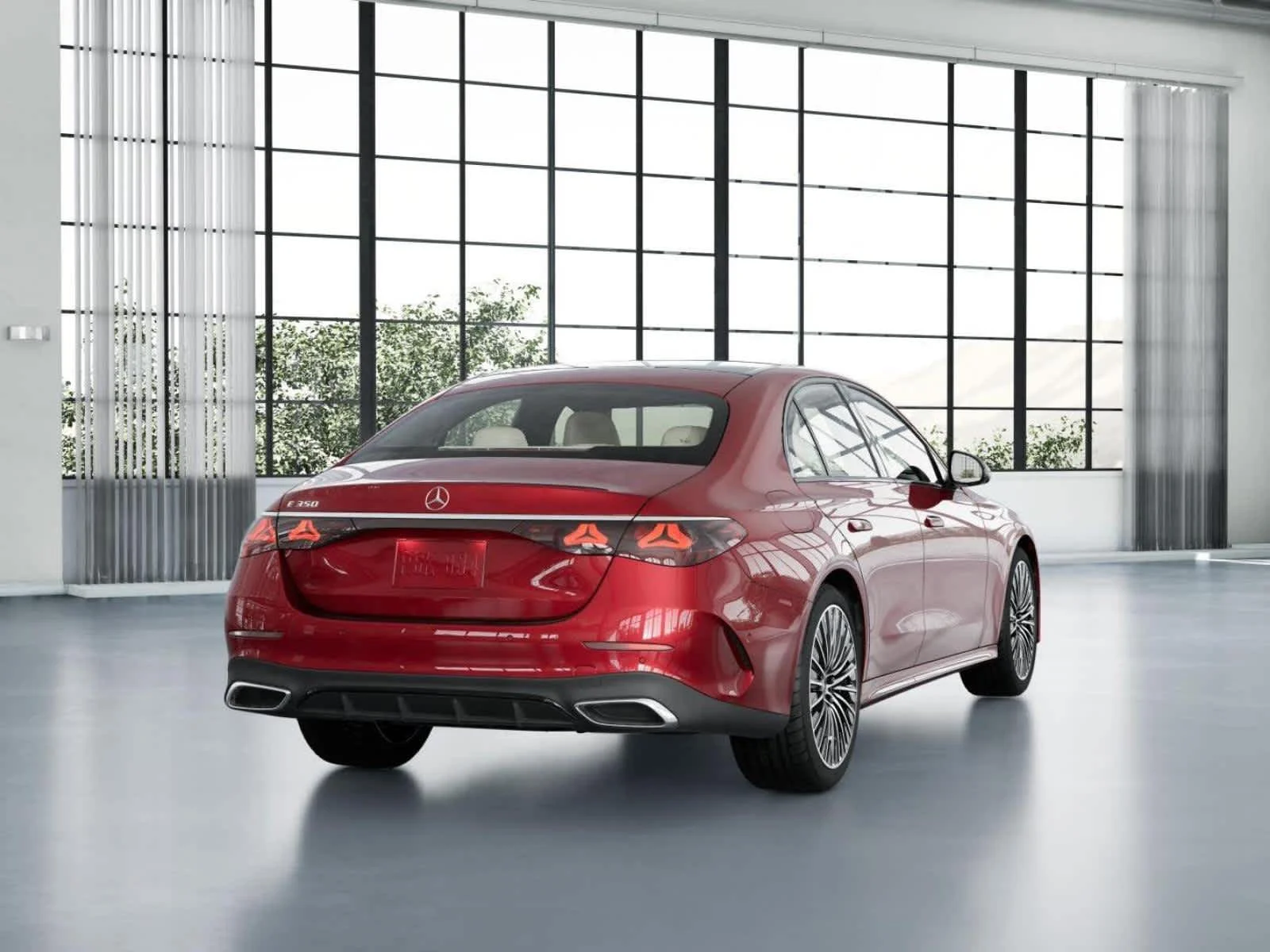 New 2026 MANUFAKTUR Patagonia Red Metallic Mercedes-Benz E 350 image 22