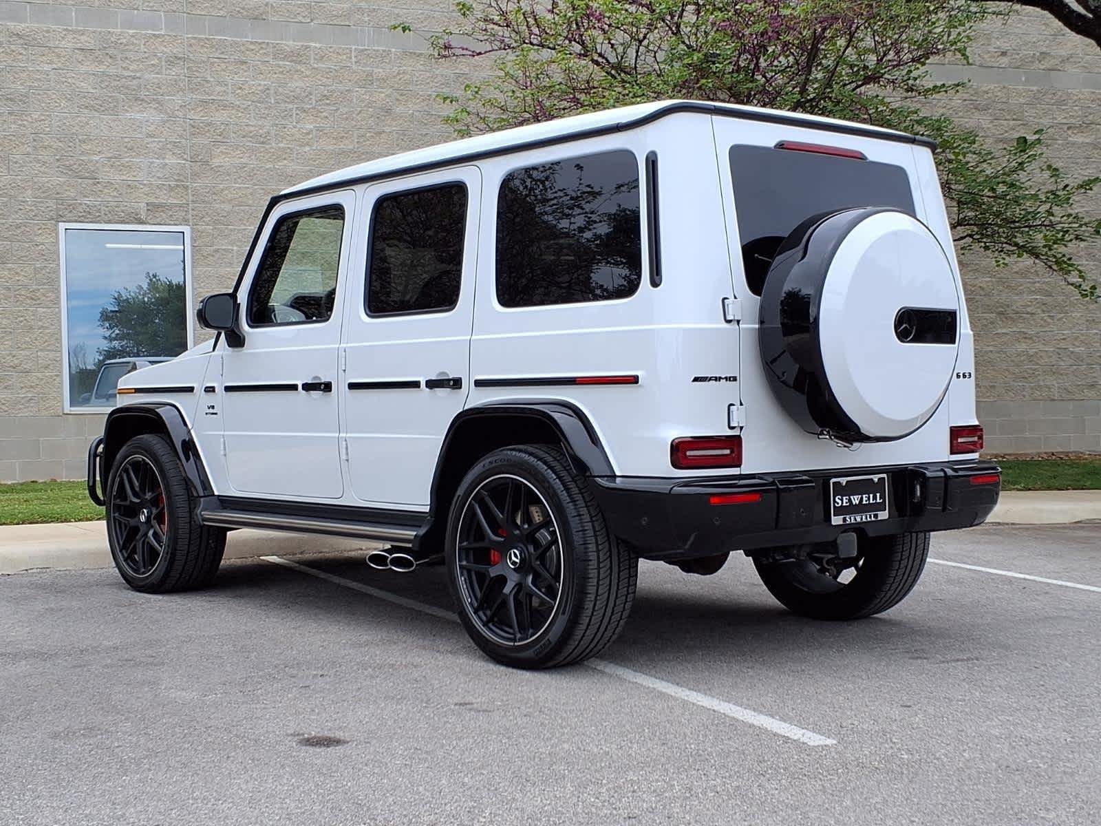Used 2024 MANUFAKTUR Moonlight White Metallic Mercedes-Benz AMG® G 63 image 5