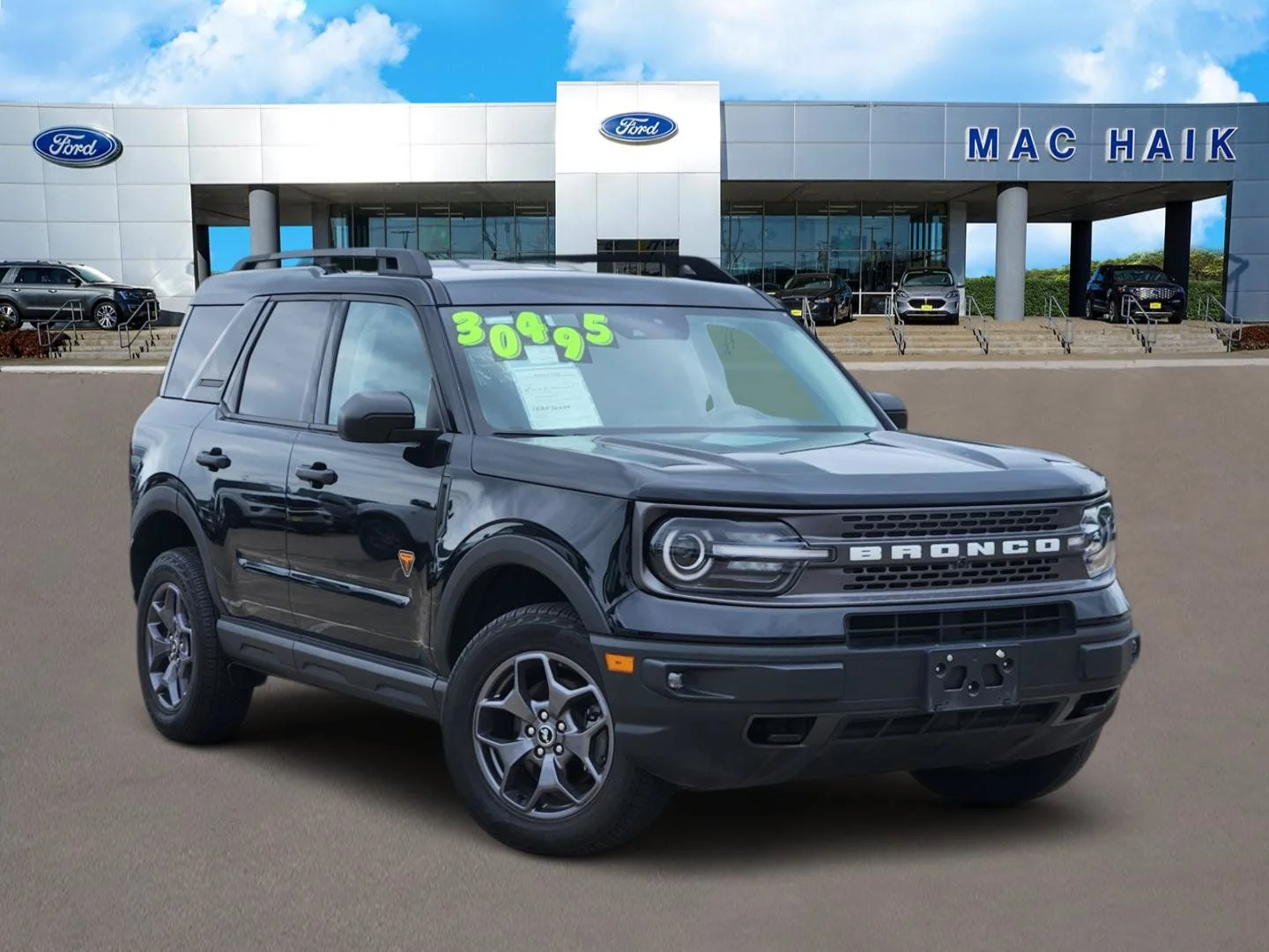 Used 2024 Black Ford Badlands image 1