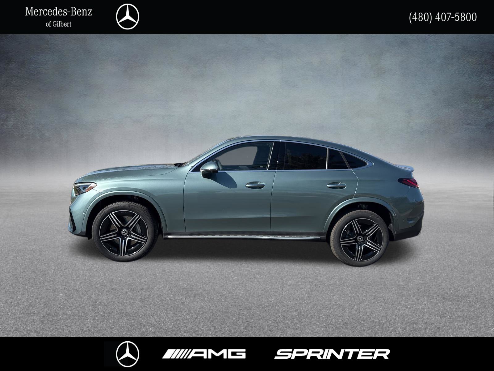 New 2026 Verde Silver Metallic Mercedes-Benz GLC 300 Coupe image 3