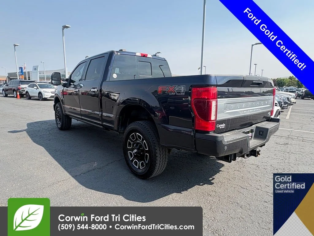 Used 2021 Antimatter Blue Metallic Ford  image 5
