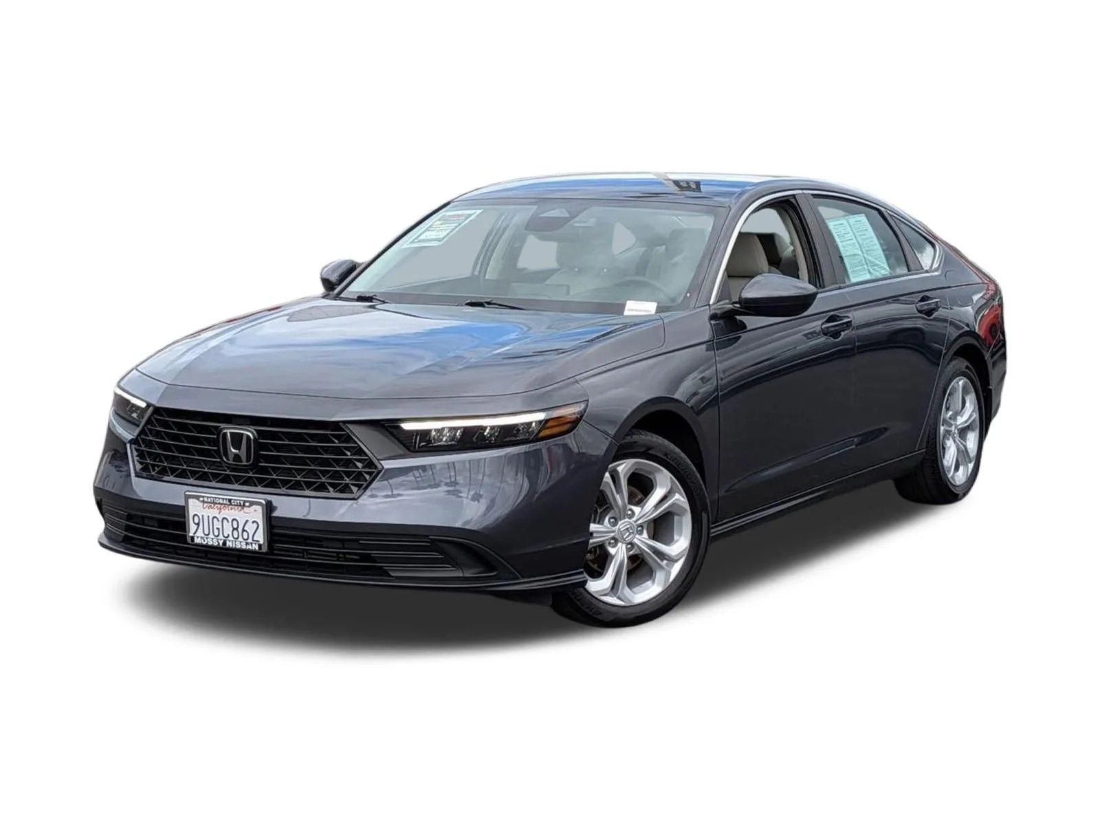 Used 2024 Meteorite Gray Metallic Honda LX image 1