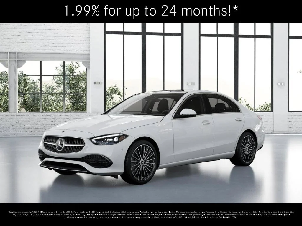 New 2026 Polar White Mercedes-Benz C 300 image 81