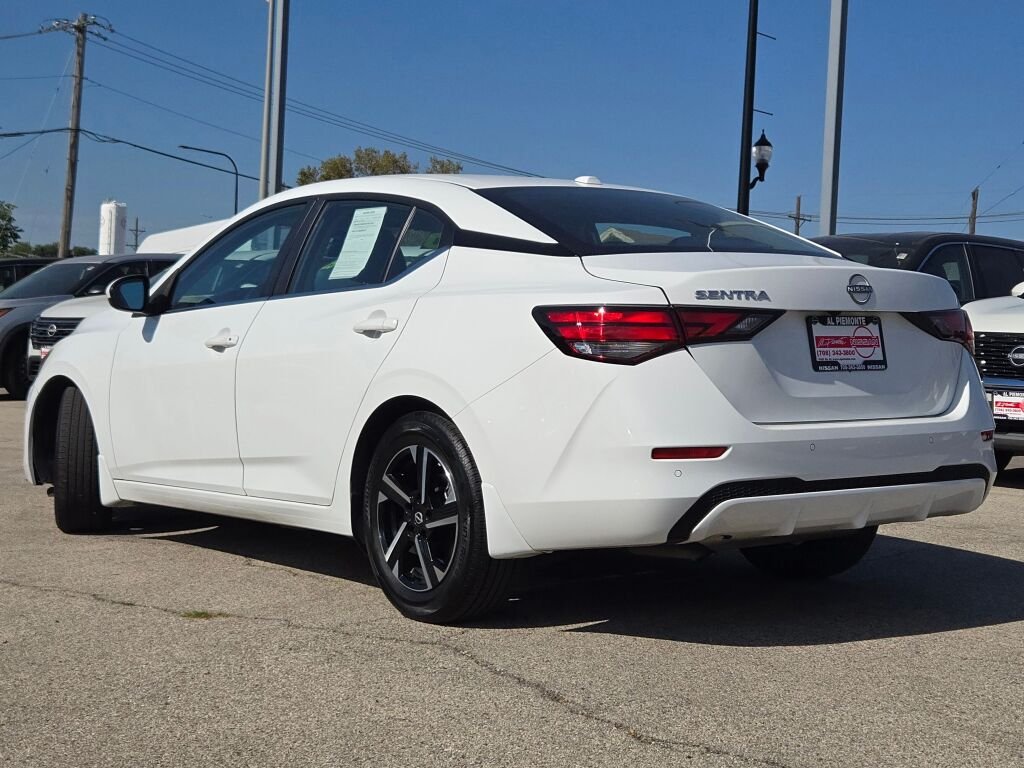 Certified Used 2025 White Nissan SV image 12