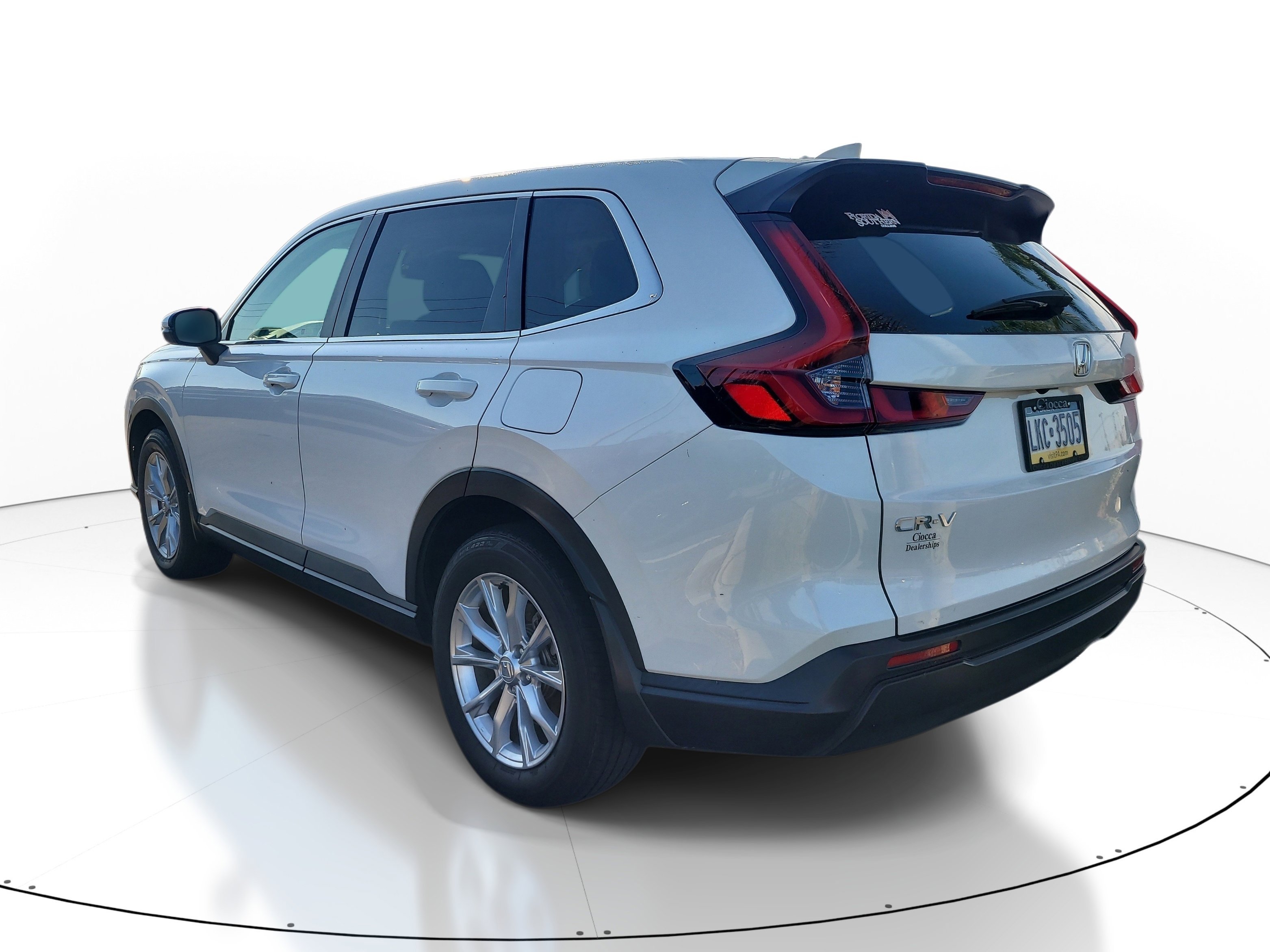 Used 2023 Platinum White Pearl Honda EX image 6
