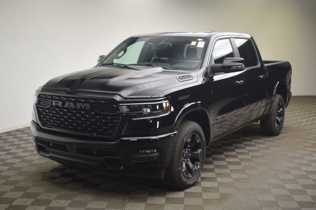 New 2026 Diamond Black Crystal Pearl-Coat Exterior Paint RAM Big Horn/Lone Star image 16