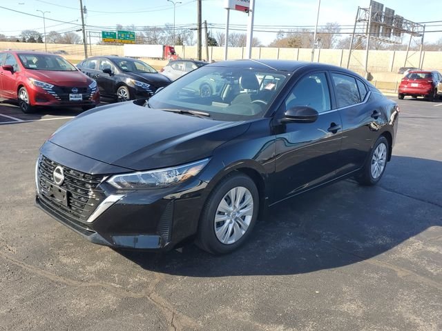 Certified 2025 Nissan Sentra S with VIN 3N1AB8BV1SY344714 for sale in South Holland, IL