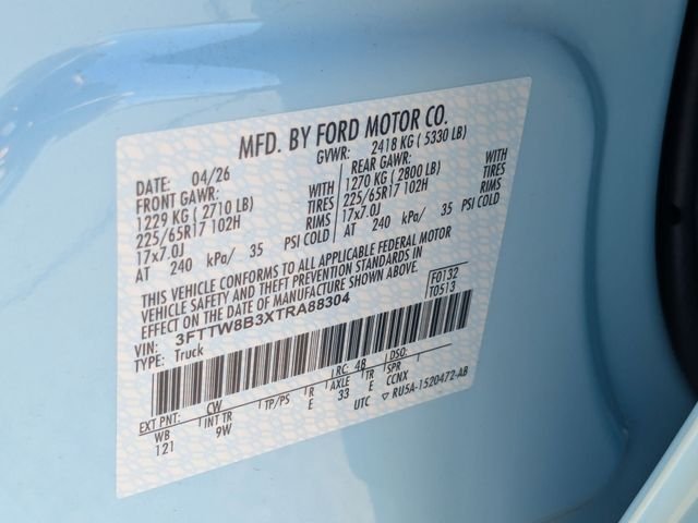 New 2026 Light Blue Ford XL image 24