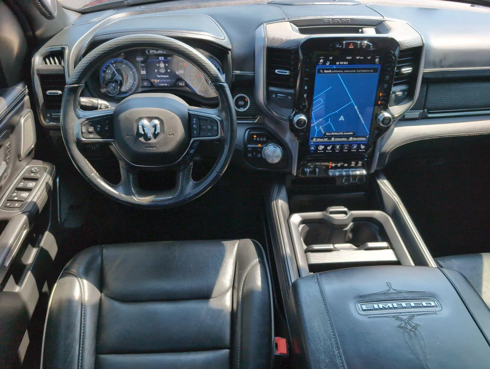 Used 2020 Granite Crystal Metallic Clearcoat Ram Limited image 36