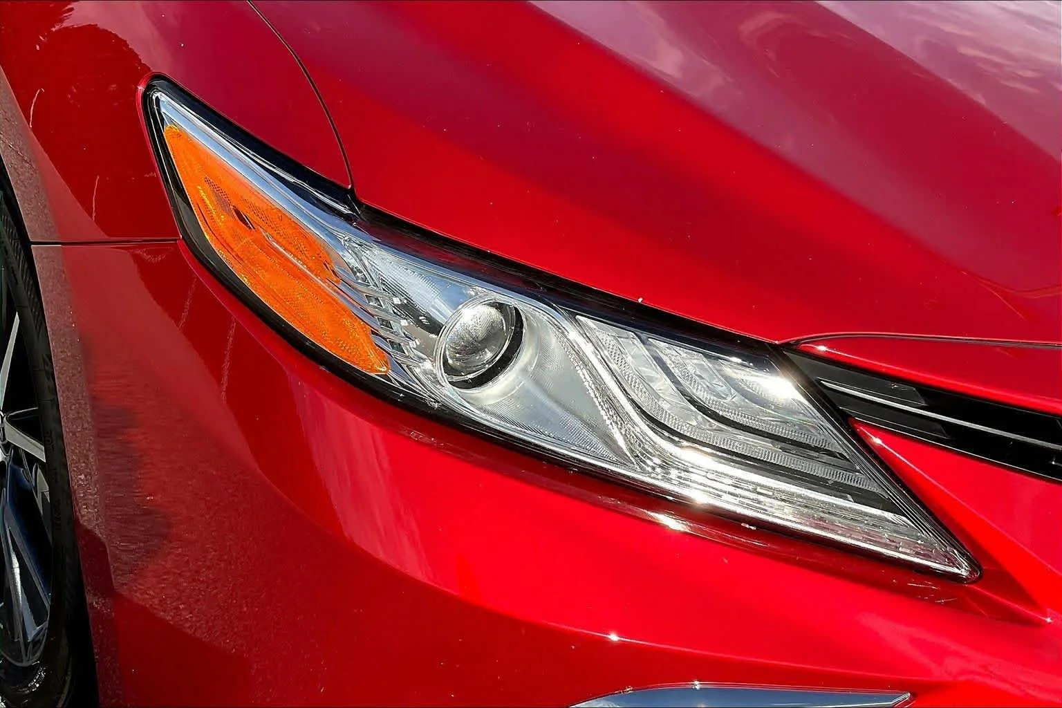 Used 2023 Supersonic Red Toyota XLE image 28