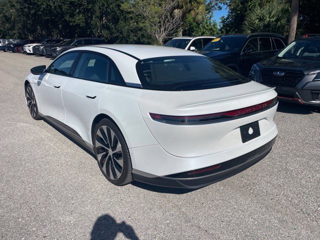 Used 2024 Stellar White Metallic Lucid Touring image 4