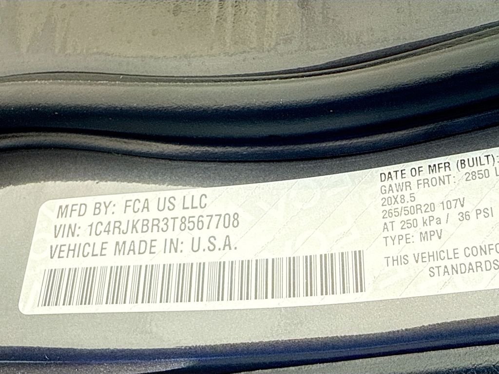 New 2026 Baltic Gray Metallic Clearcoat Jeep Limited image 12